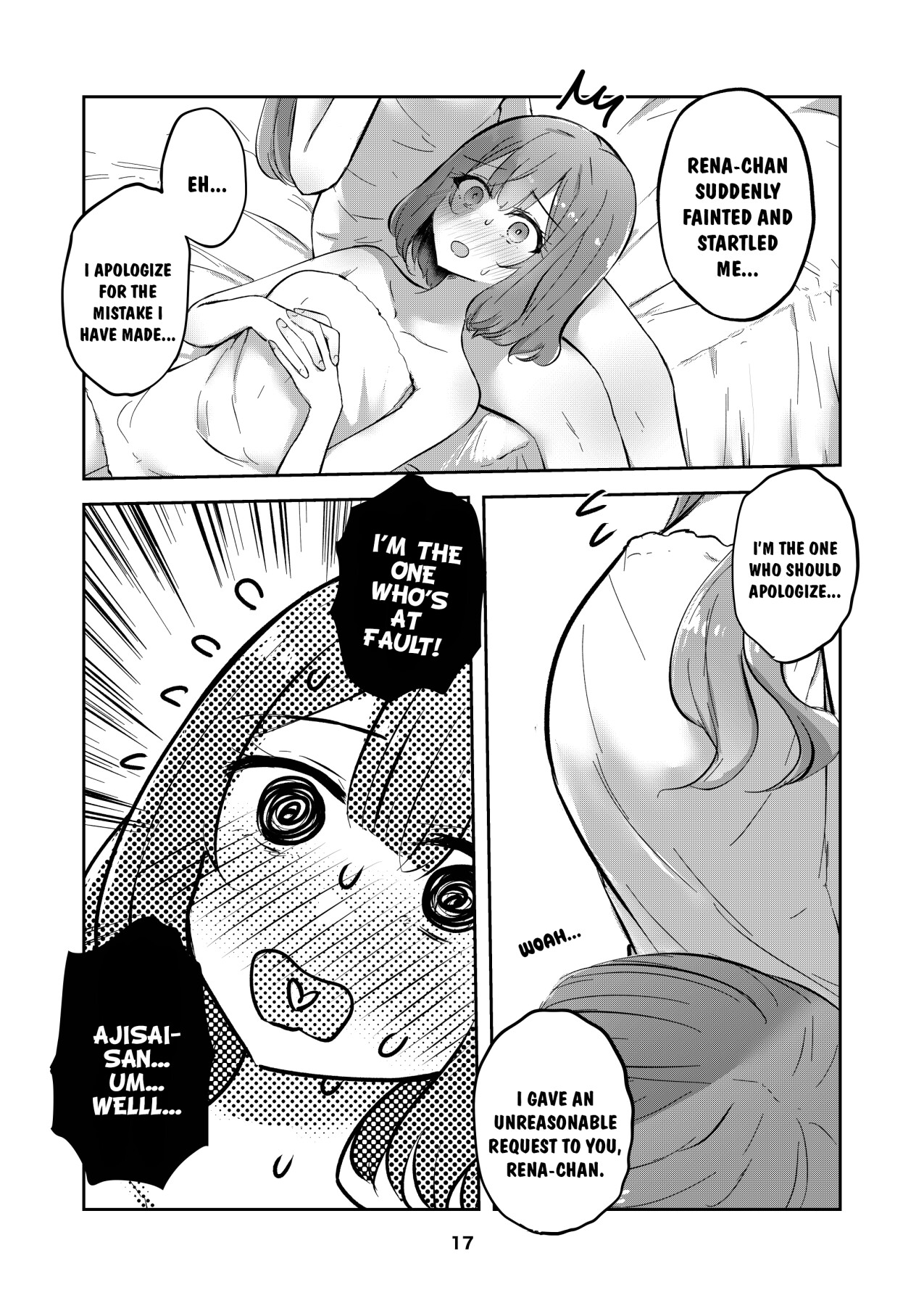 Hentai Manga Comic-The Intimately Intertwined Wings of Angels-Read-16